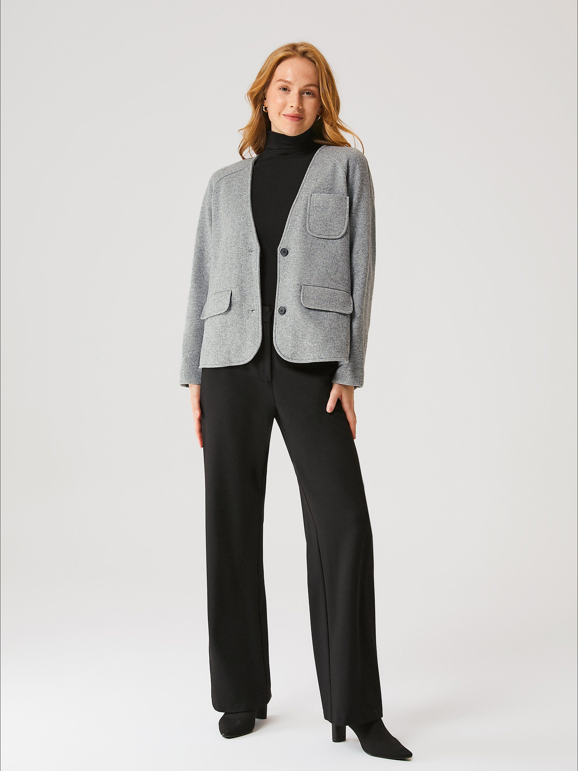 Cashmere-like Raglan Jacket sold by ogl move product image thumbnail 3