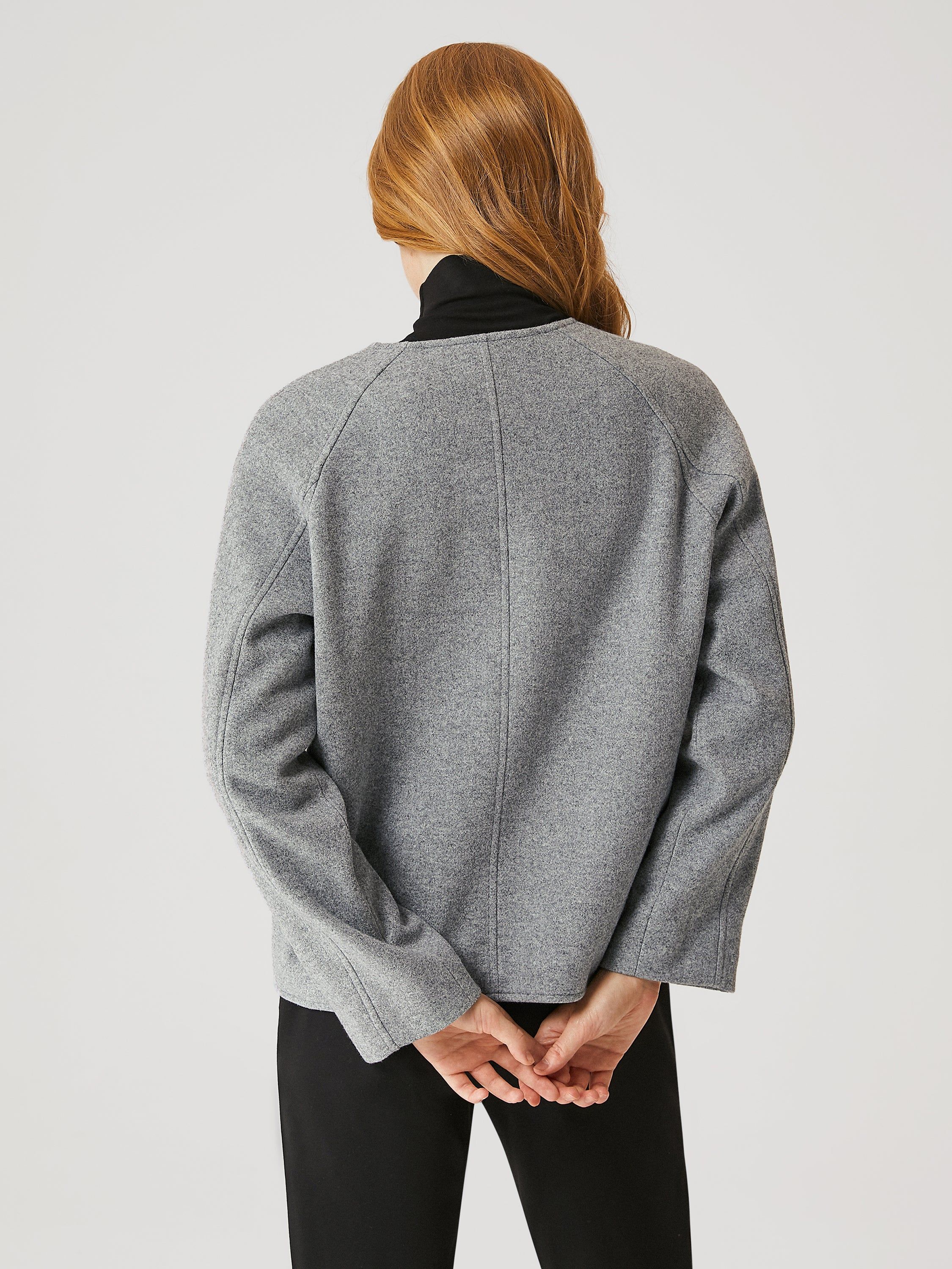 Cashmere-like Raglan Jacket sold by ogl move product image thumbnail 6