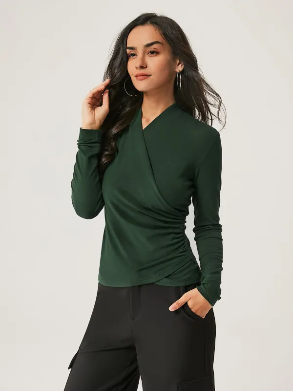 Thermal Surplice Long Sleeve Top sold by OGLmove