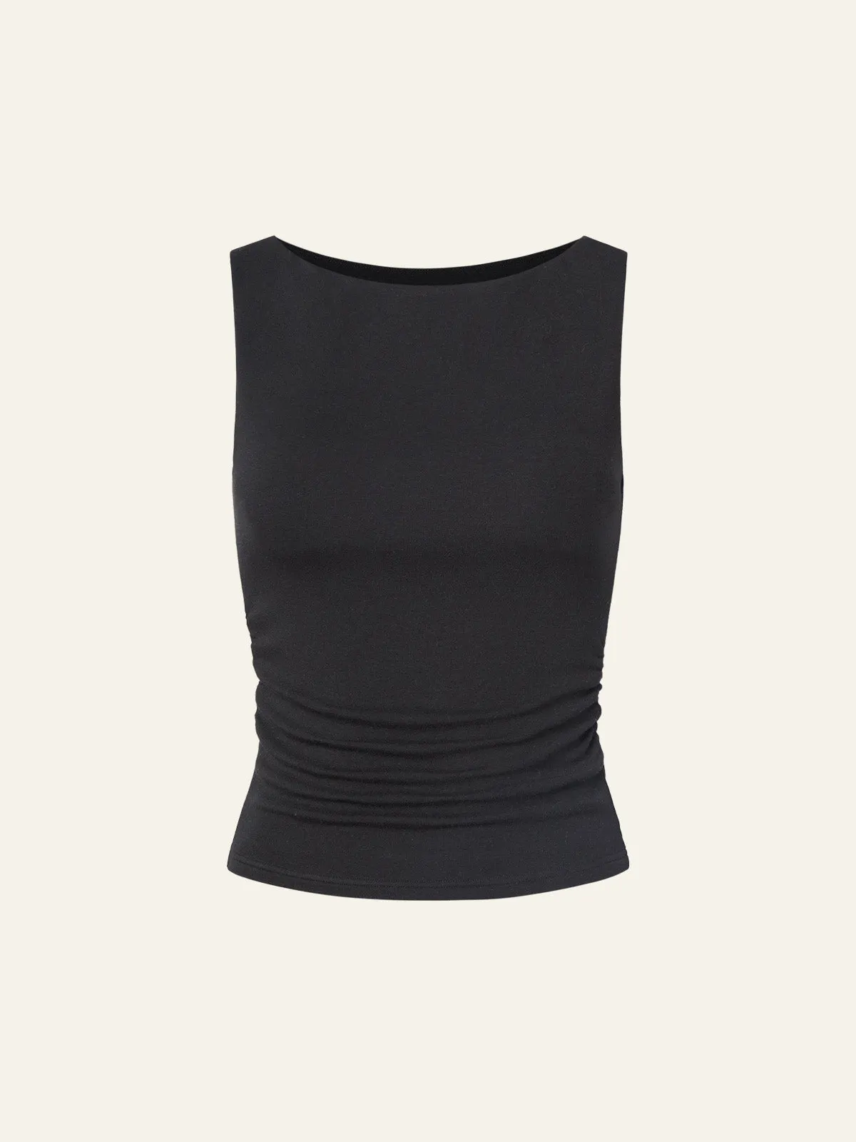 Boat Neck Bra Tank Top sold by OGLmove product image thumbnail 3