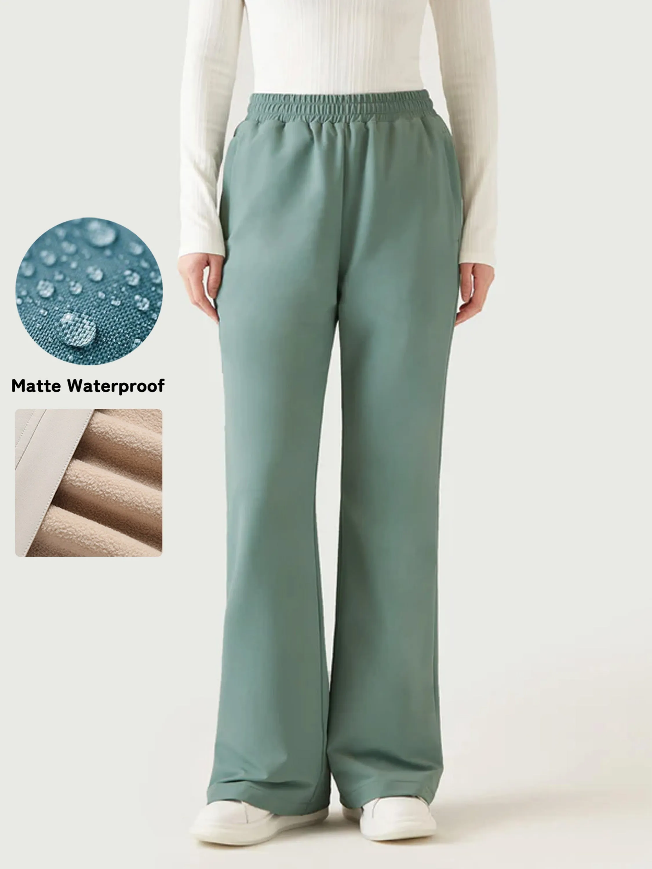 Mid-Rise Waterproof Fleece Lined Pant sold by ogl move product image thumbnail 4