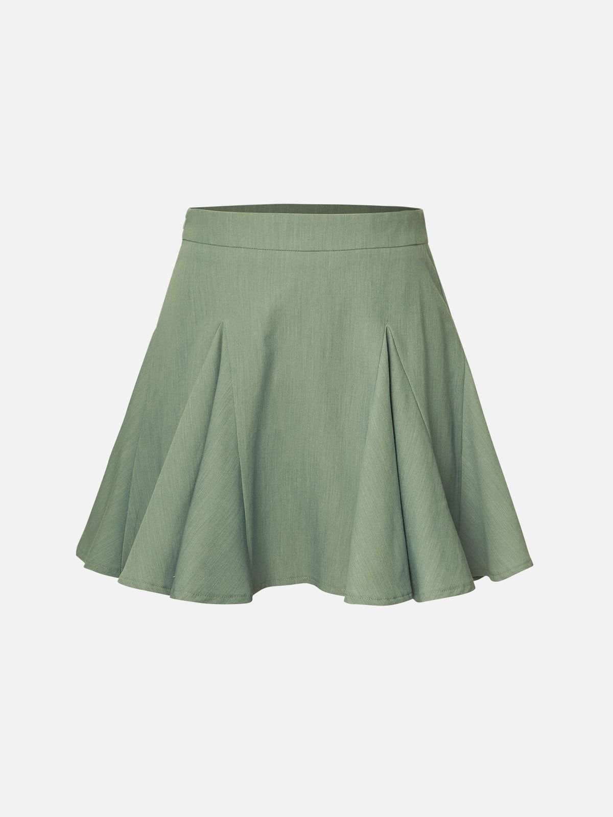 Denim-Like Flounce Mini Skort sold by ogl move product image thumbnail 7