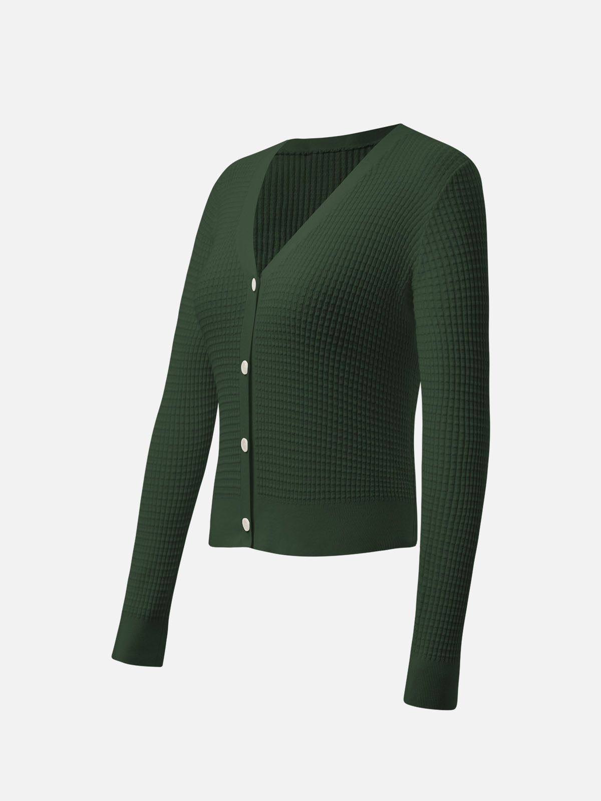 Waffle Wool Knit Cardigan sold by ogl move product image thumbnail 7