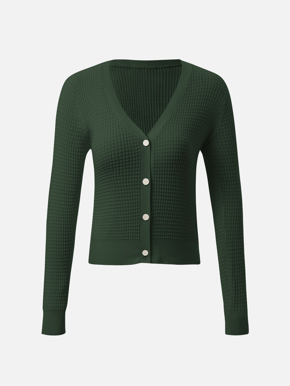 Waffle Wool Knit Cardigan sold by ogl move product image thumbnail 6