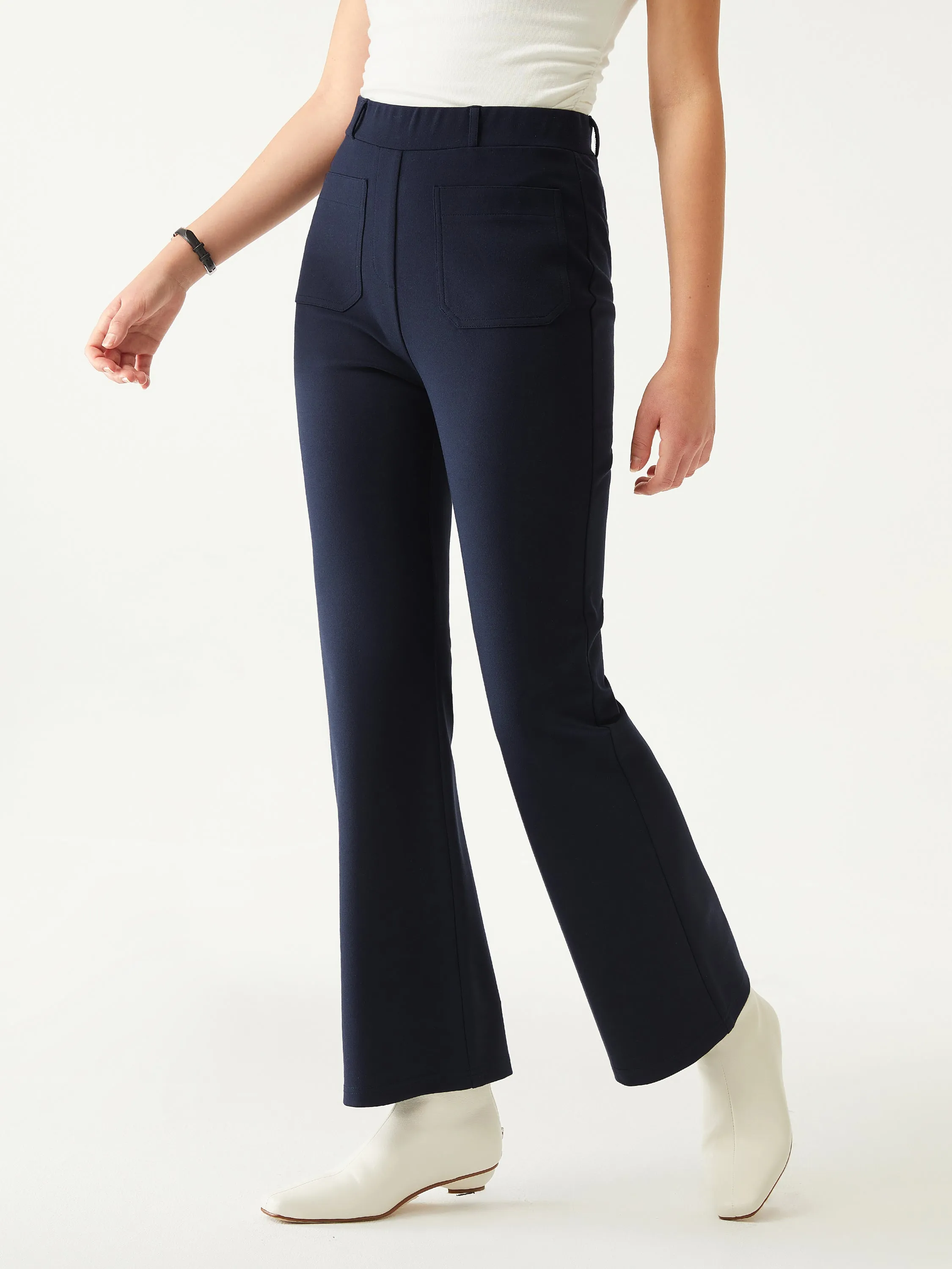 Flared Boot-cut Pull-On Pant sold by ogl move product image thumbnail 4