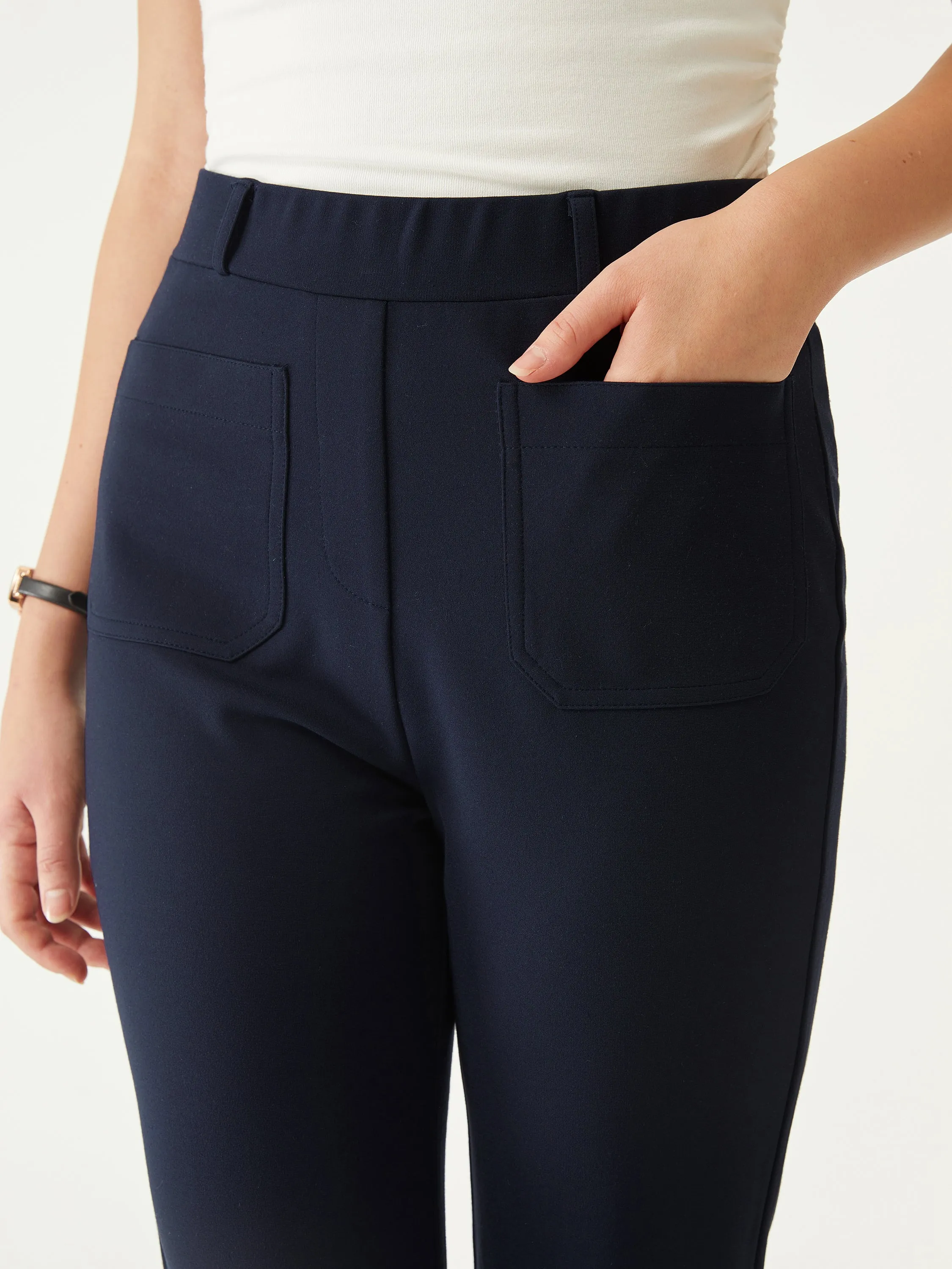 Flared Boot-cut Pull-On Pant sold by ogl move product image thumbnail 5