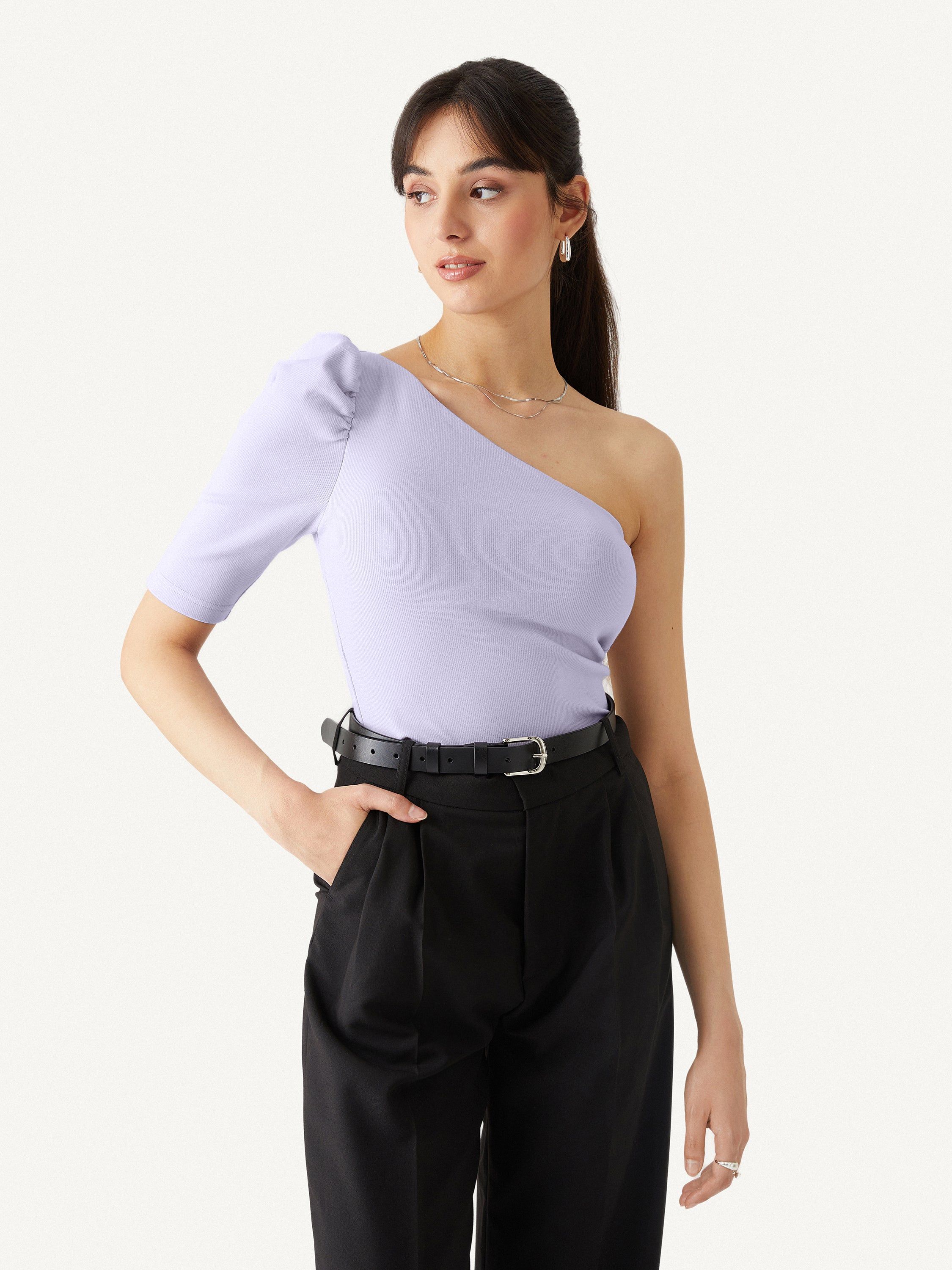 Plantive™ One-Shoulder Brami Top sold by ogl move product image thumbnail 5