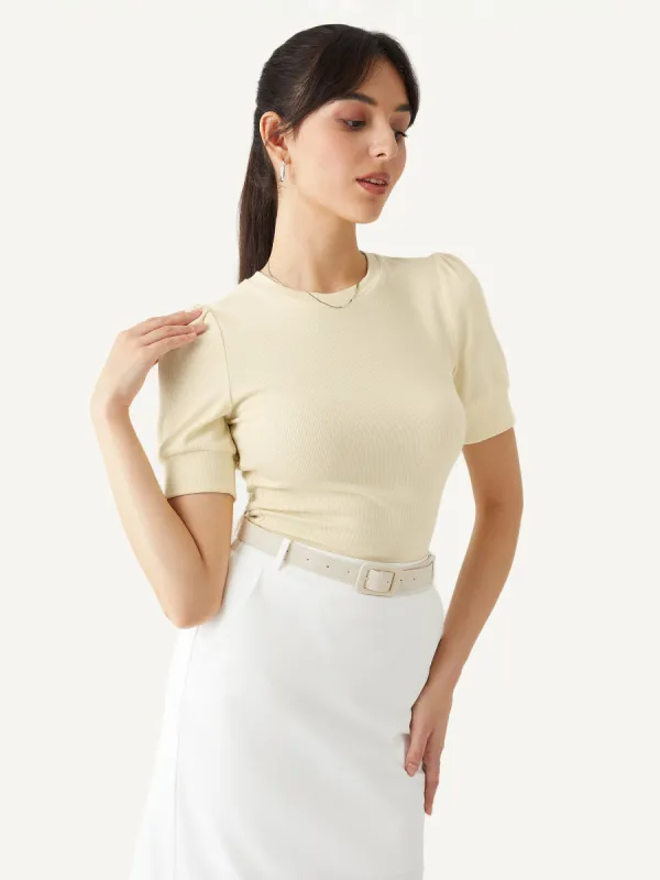 Puffy Sleeve Top sold by ogl move