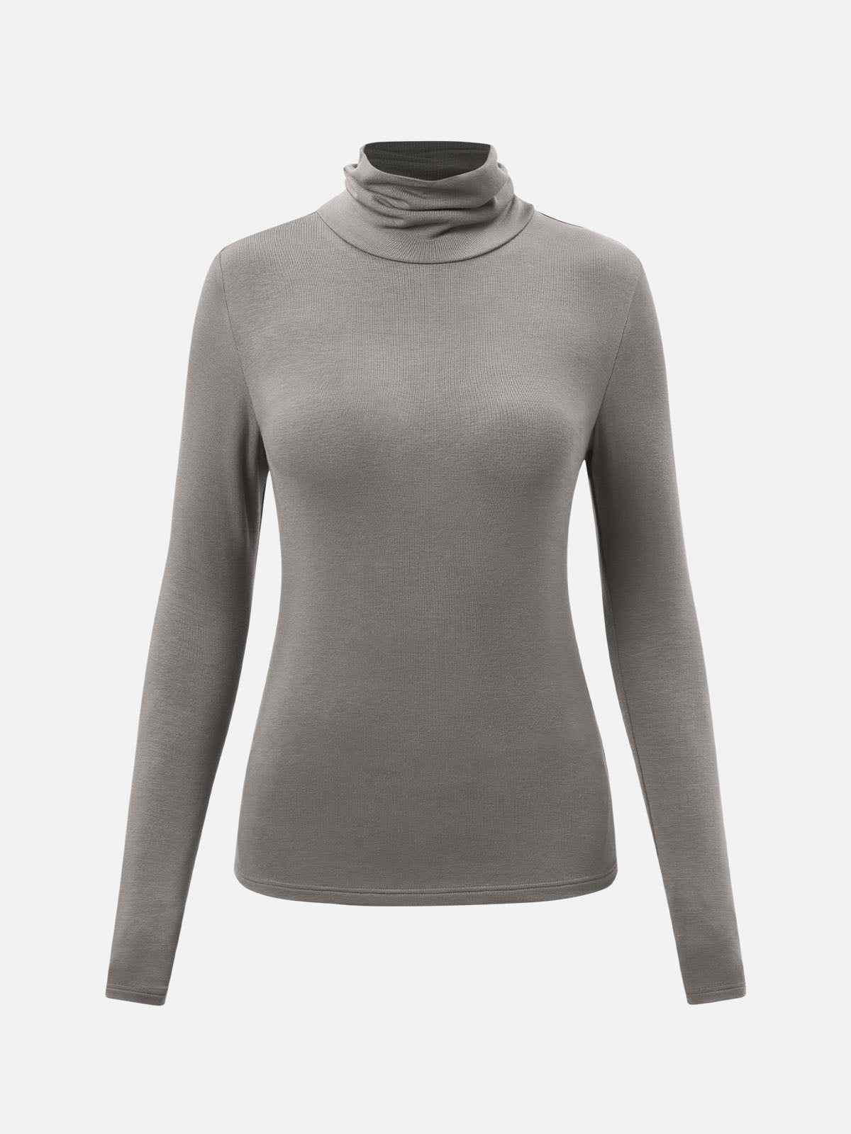 Eco-MiyaMoon® Buttery soft Turtleneck Classic Top sold by ogl move product image thumbnail 4