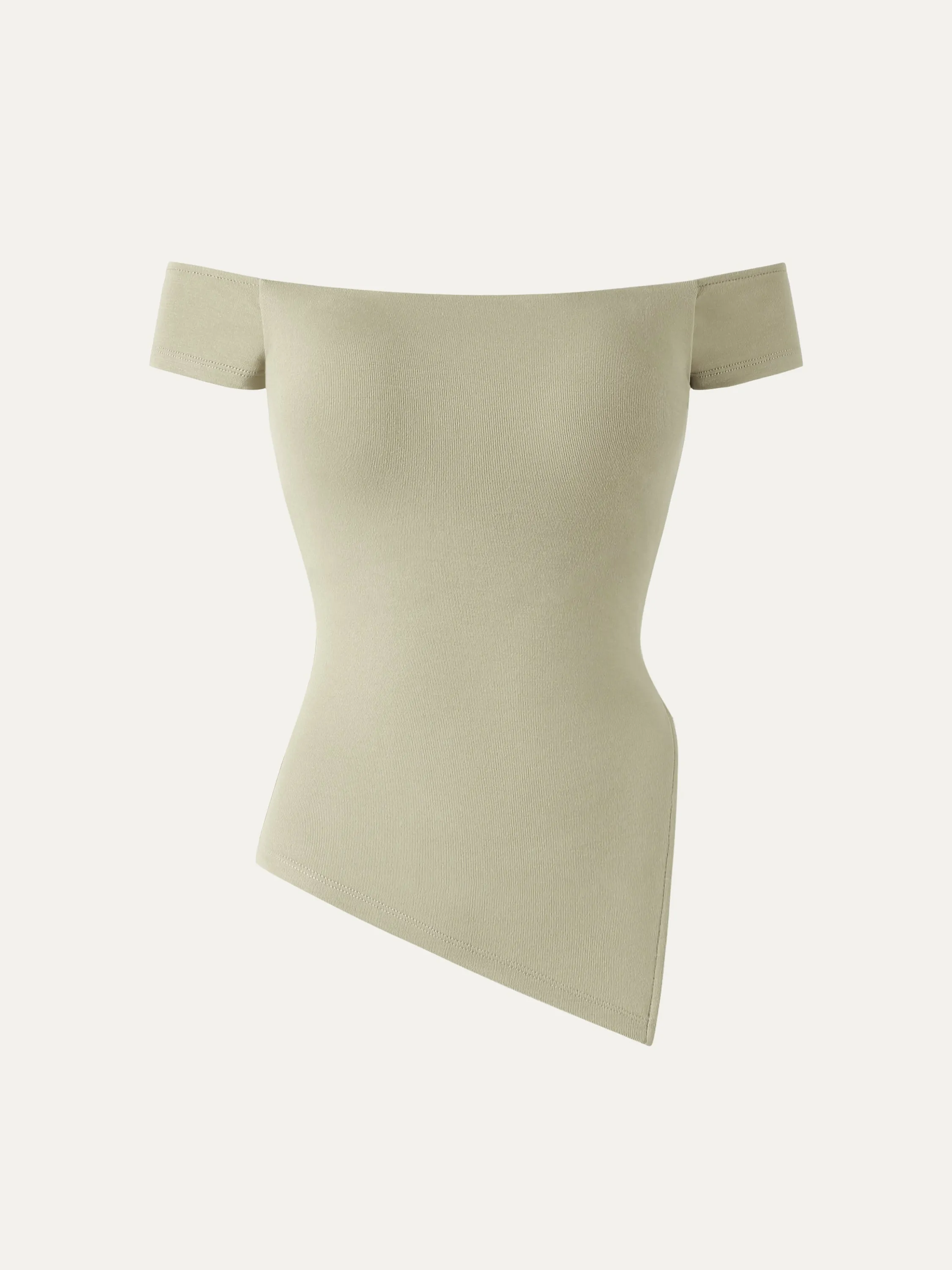Cold Shoulder Angled Hem Brami Top sold by ogl move product image thumbnail 2