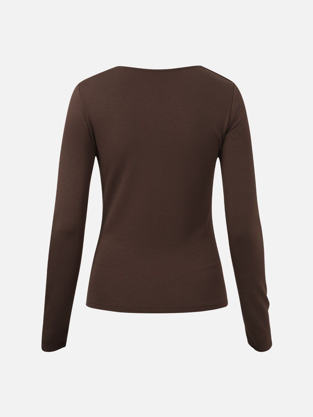 Eco-MiyaMoon® Asymmetrical V-Neck Top sold by ogl move product image thumbnail 3