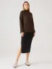 Faux Two-Piece Funnelneck Relaxing Top sold by ogl move