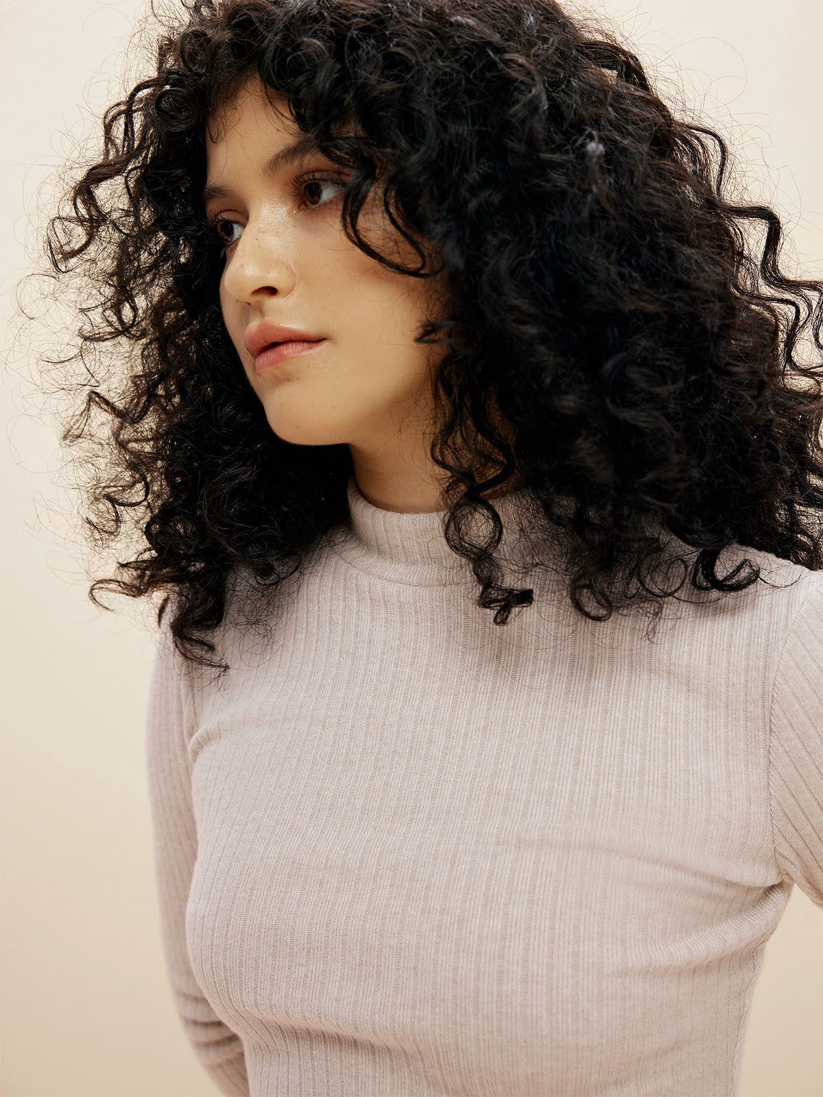 Cashmere-Like Thermal Mock Neck Crop Top sold by ogl move product image thumbnail 8