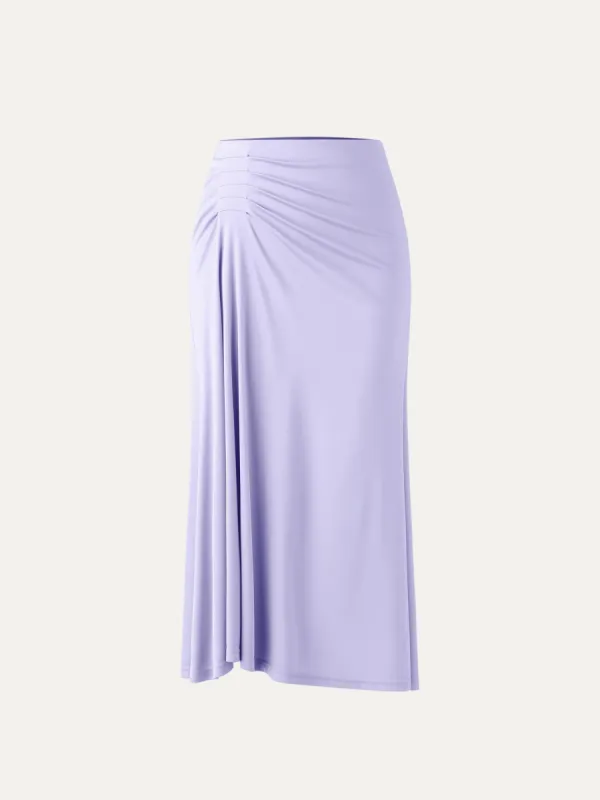 Tucks Midi Skirt sold by ogl move