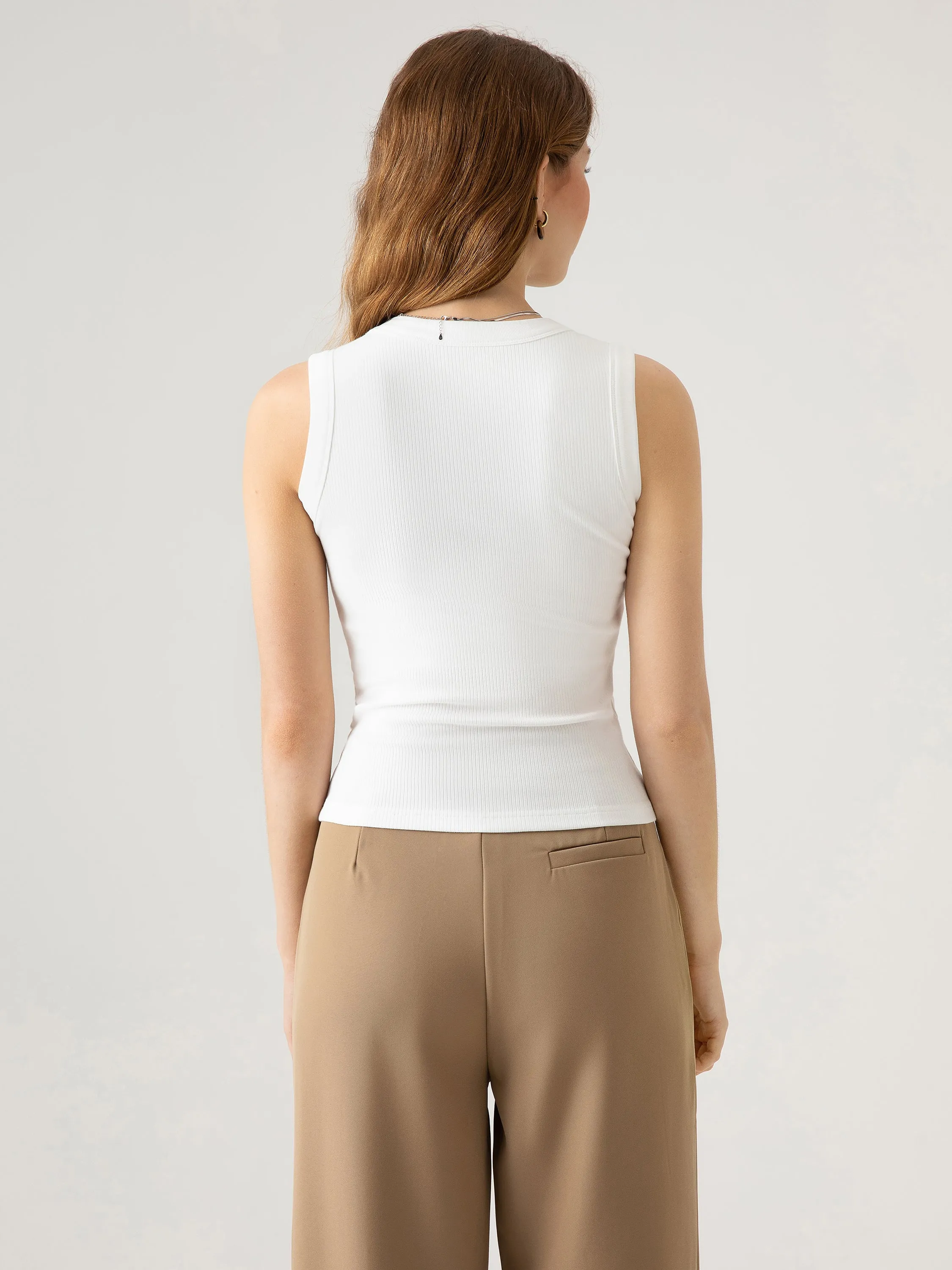 Wide Shoulder Brami Tank sold by ogl move product image thumbnail 5