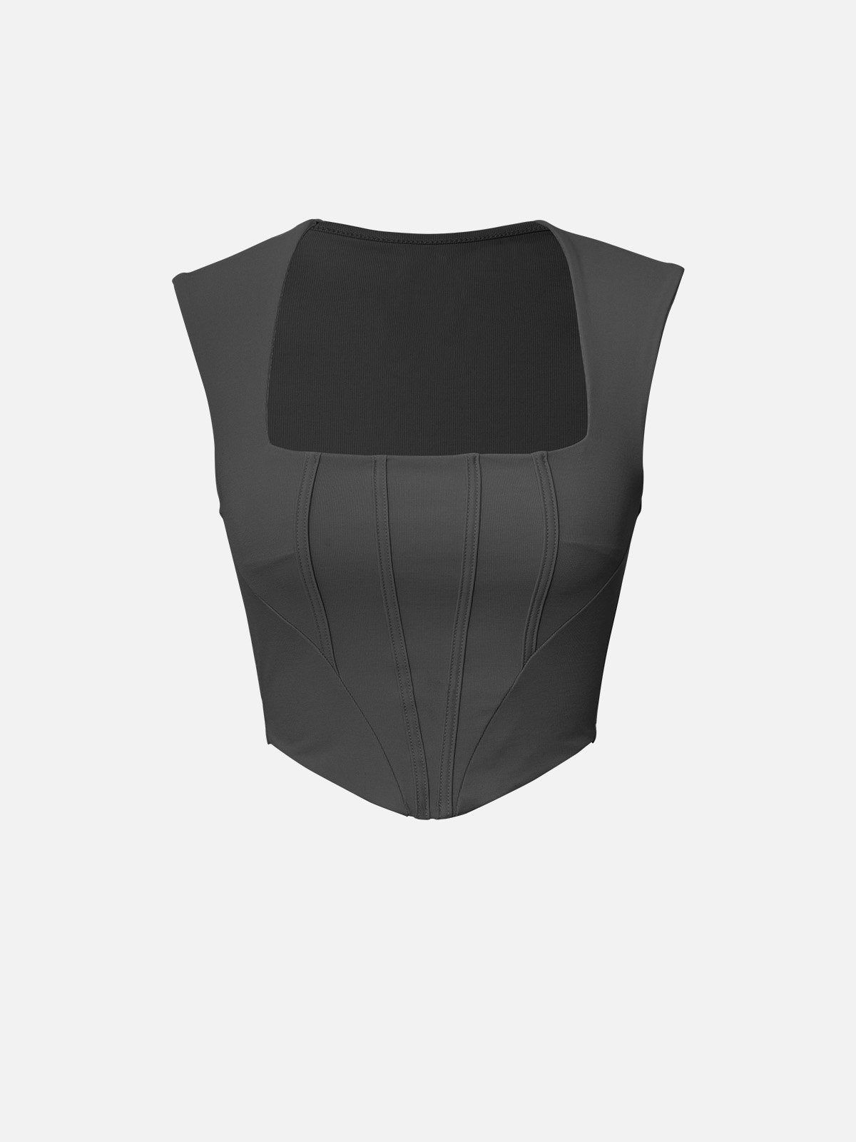 IcyAir® Cooling Tapered Square Neck Corset Tank sold by ogl move product image thumbnail 8