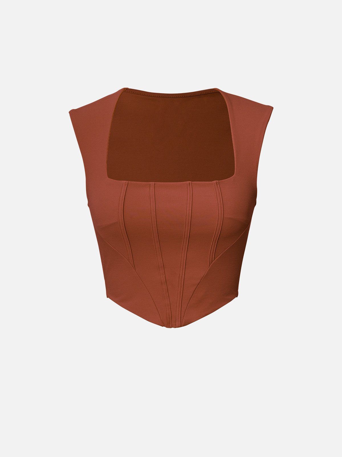 IcyAir® Cooling Tapered Square Neck Corset Tank sold by ogl move product image thumbnail 6