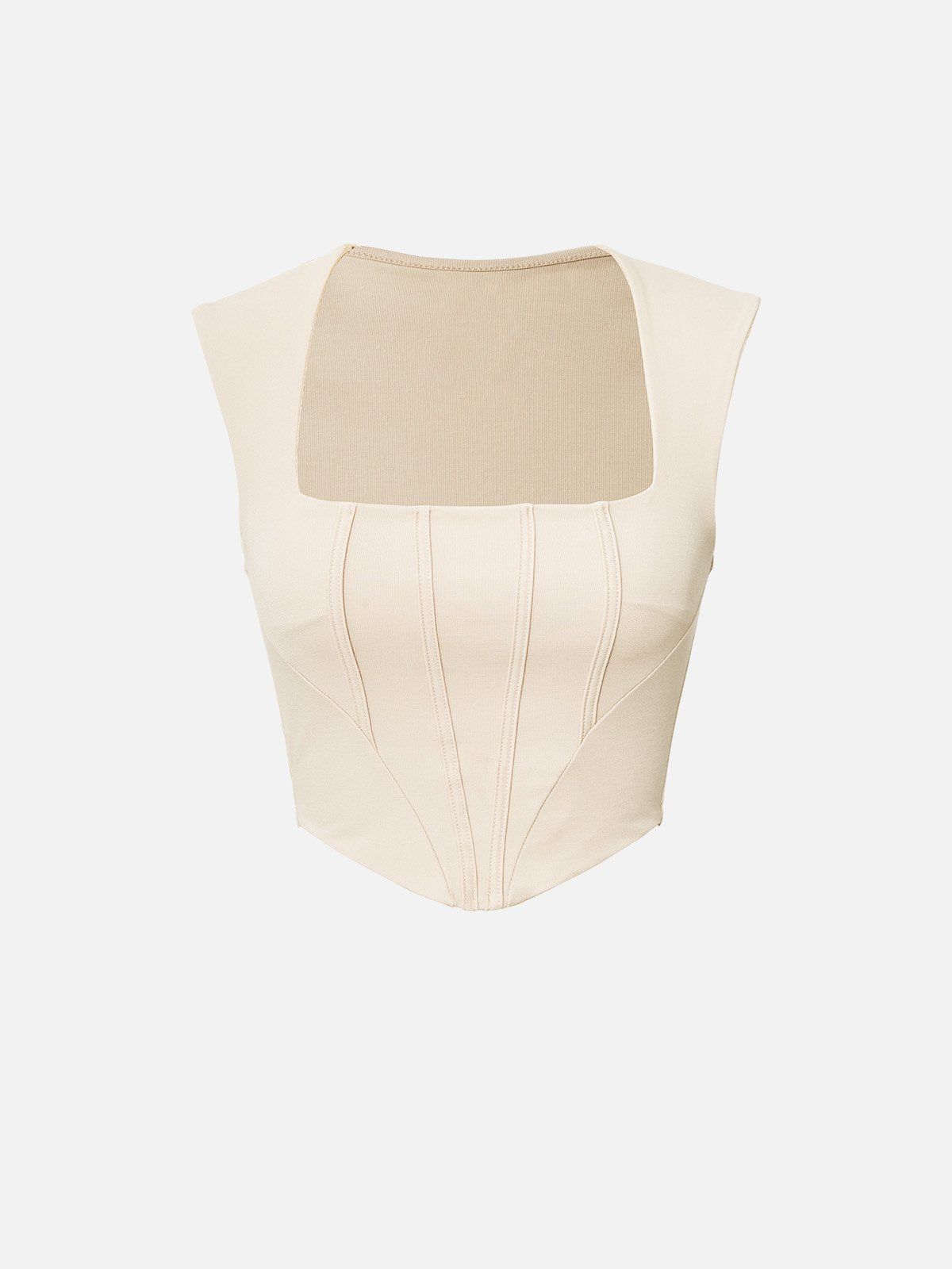 IcyAir® Cooling Tapered Square Neck Corset Tank sold by ogl move product image thumbnail 2