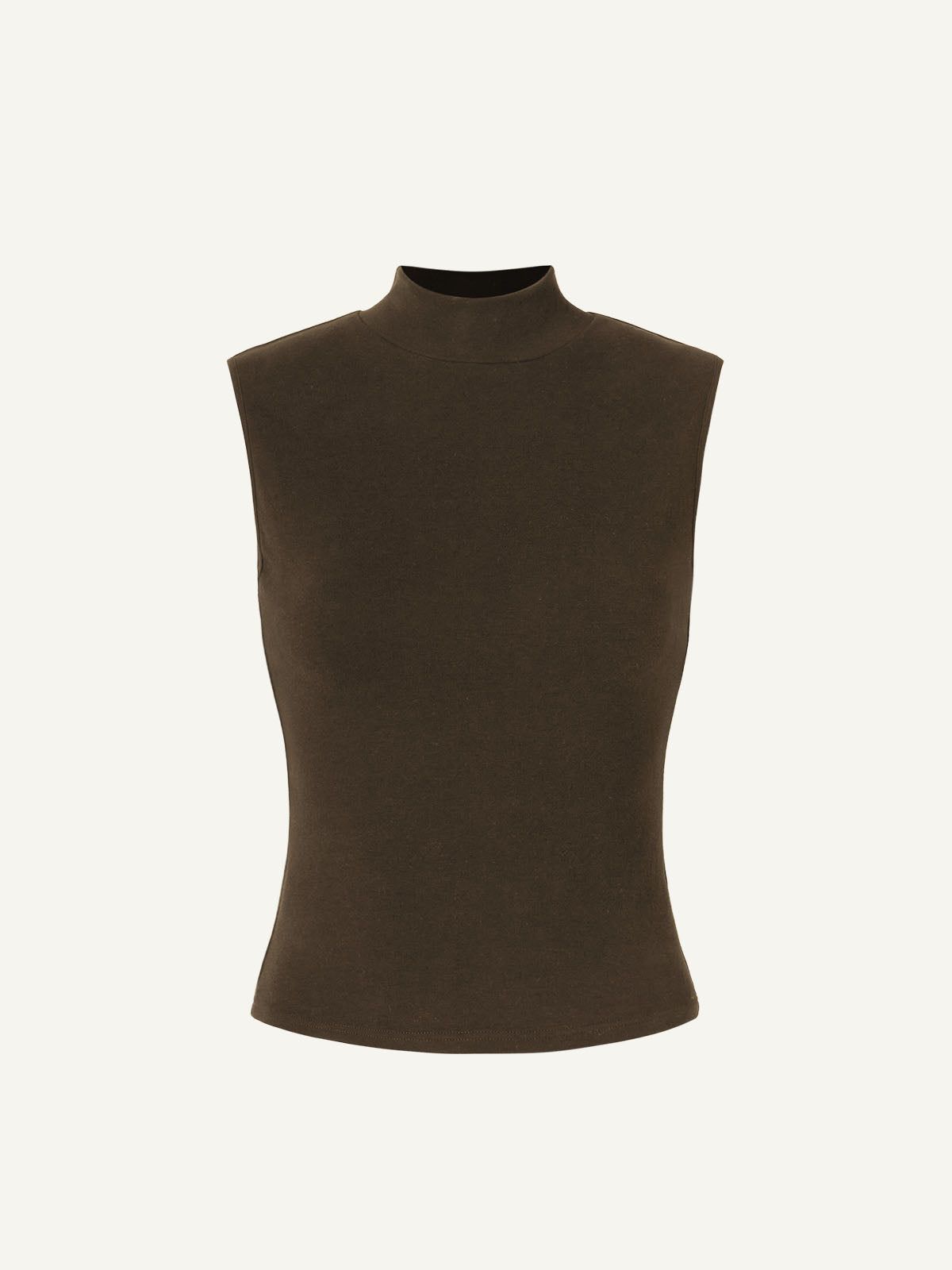 Eco-Mousse® Brushed Mock Neck Everyday Tank Top sold by ogl move product image thumbnail 8
