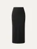 Pull-On Midi Pencil Skirt sold by ogl move