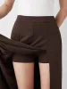 Pleated Slit Midi Skirt with Lined Shorts sold by ogl move