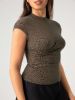 Eco-Mousse® Asymmetrical Cap Sleeve Top sold by ogl move