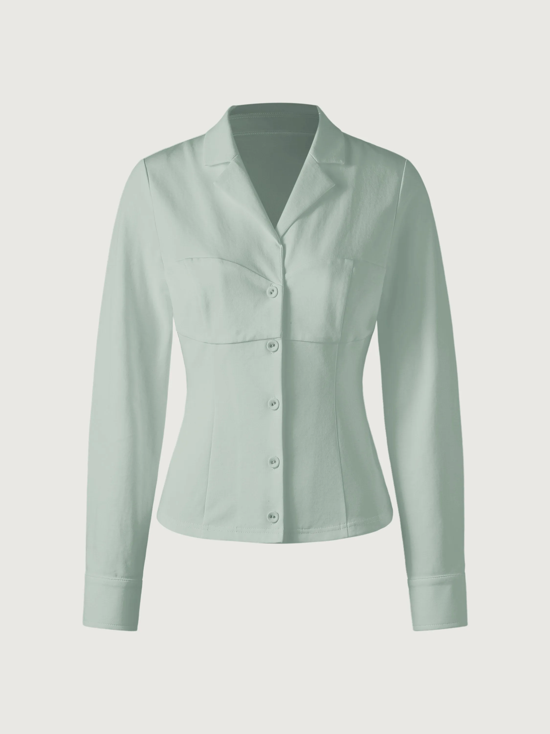 Bustier Button-Down Shirt sold by ogl move