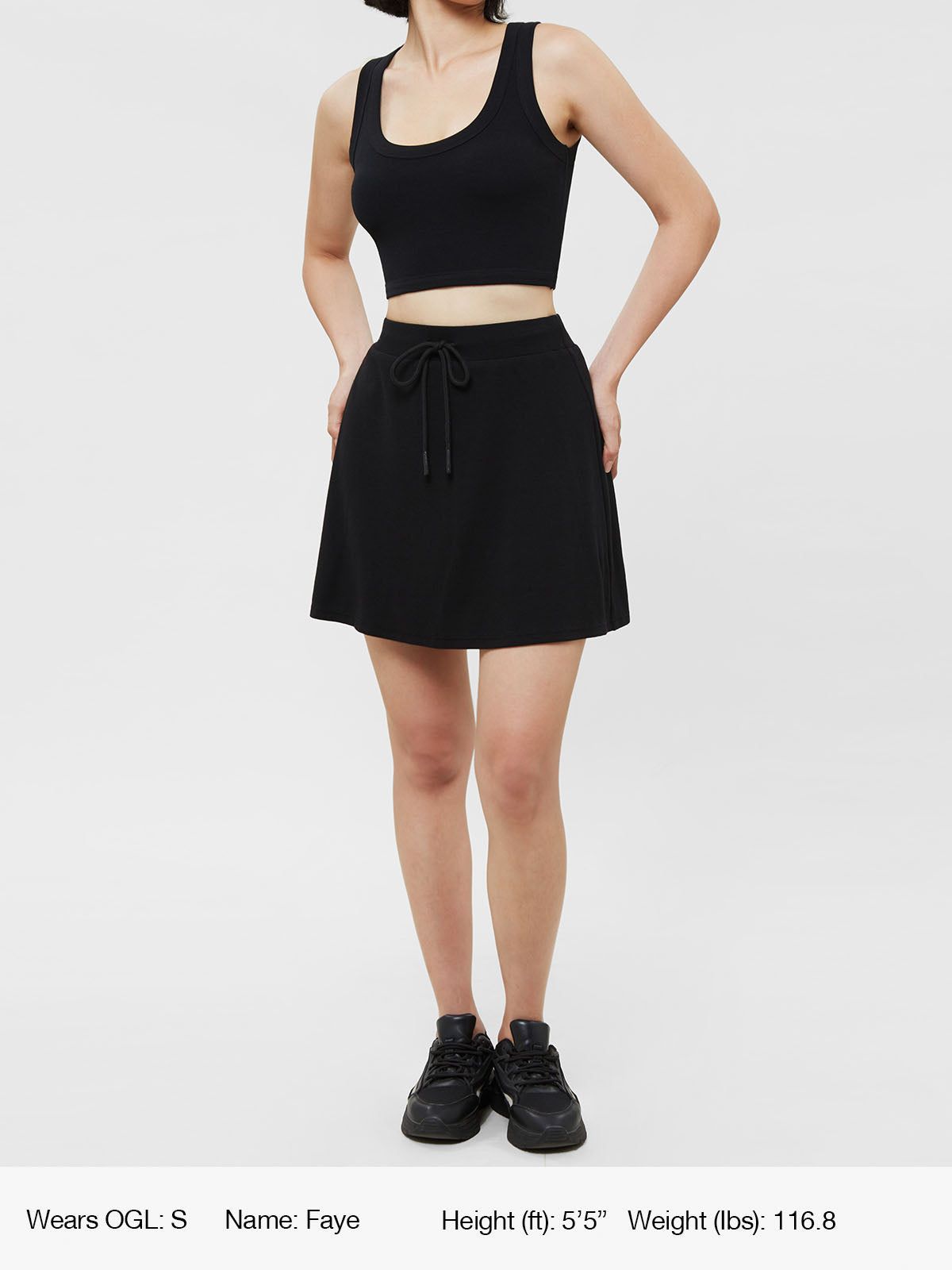 Plantive™ Scoop All-Over Rib Crop Tank sold by ogl move product image thumbnail 2