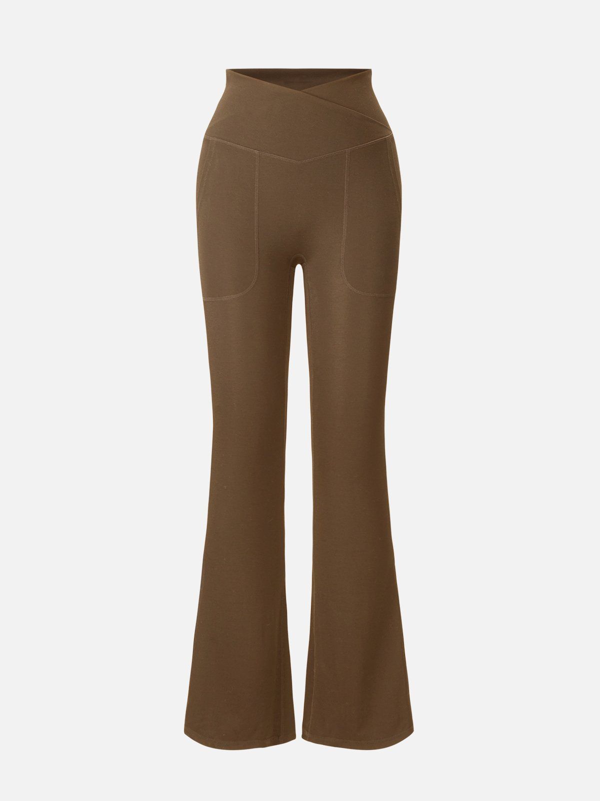 IcyAir® Cooling High Waisted Crossover Flare Leggings sold by ogl move product image thumbnail 2