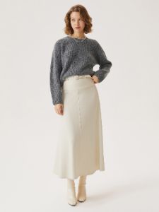 Everyday-Chic Statement Maxi Skirt with Belt sold by ogl move