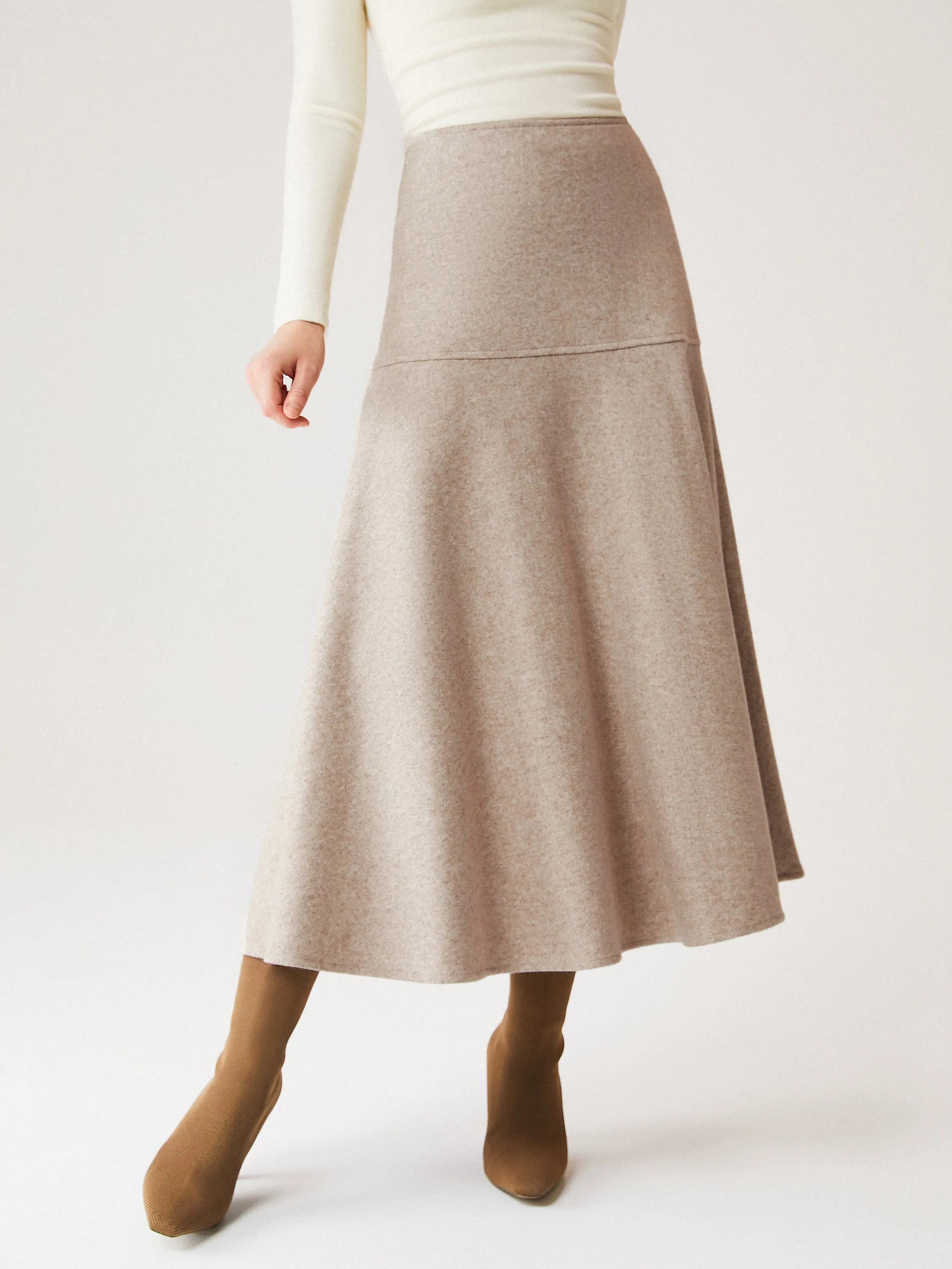 FuzzLuxe Flared Maxi Skirt sold by OGLmove product image thumbnail 2