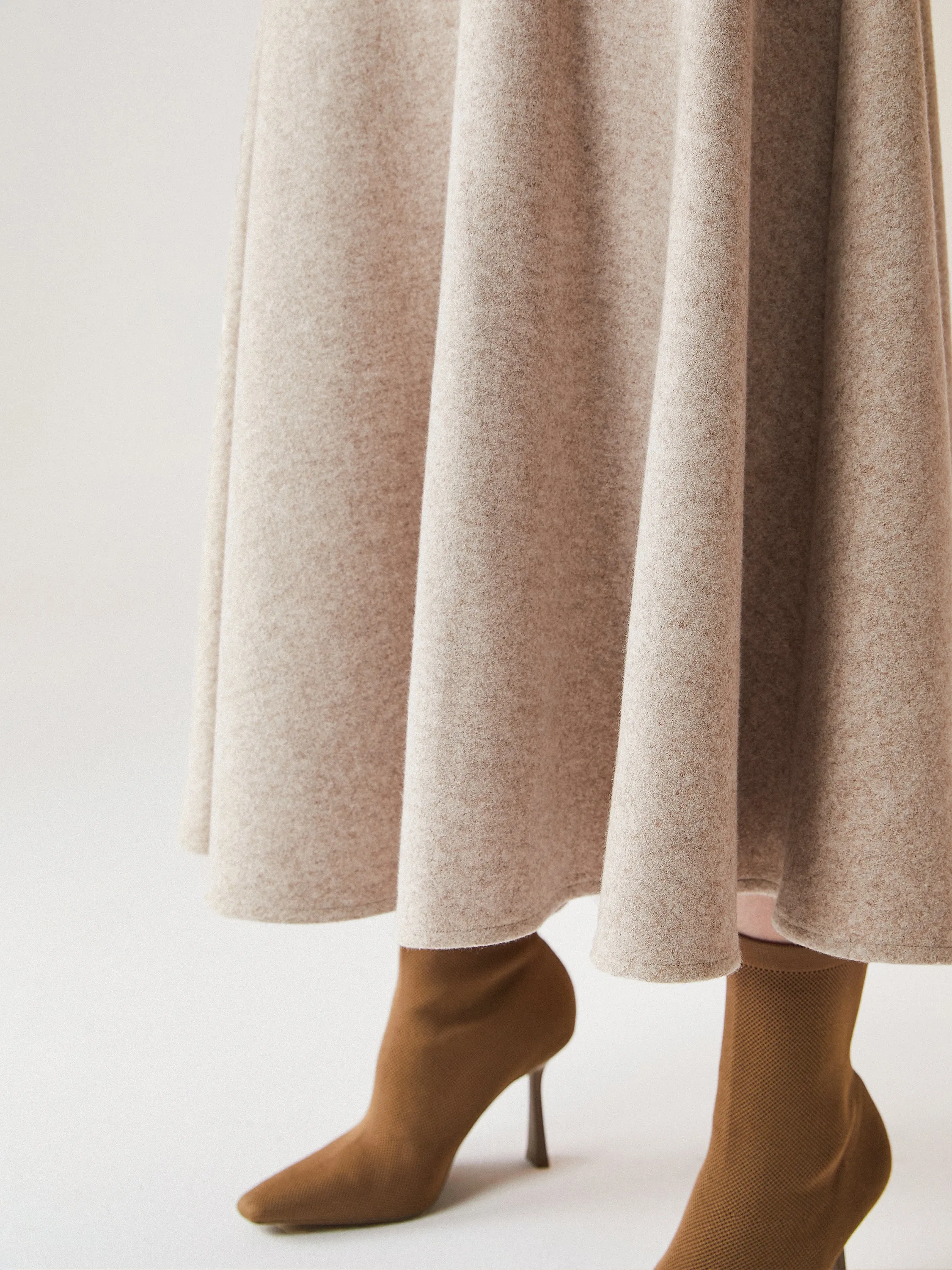 FuzzLuxe Flared Maxi Skirt sold by OGLmove product image thumbnail 3