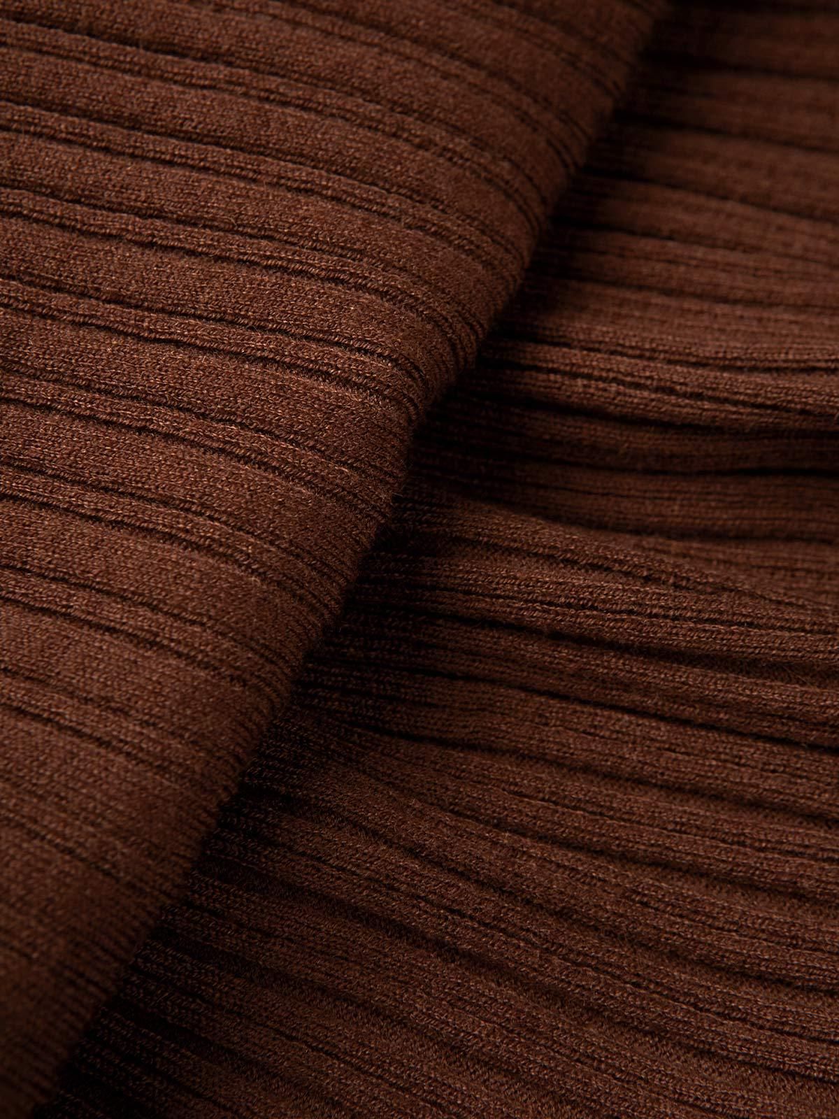 Ruffled midi Wool Knit Sweater Dress sold by ogl move product image thumbnail 5