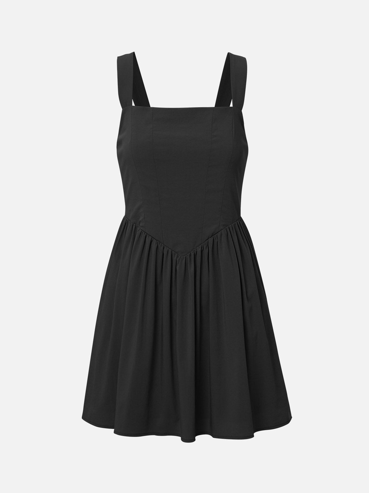 Corset-Inspired Lace-Up Back Mini Dress sold by ogl move product image thumbnail 8