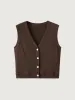 V-Neck Button-Down Vest sold by ogl move