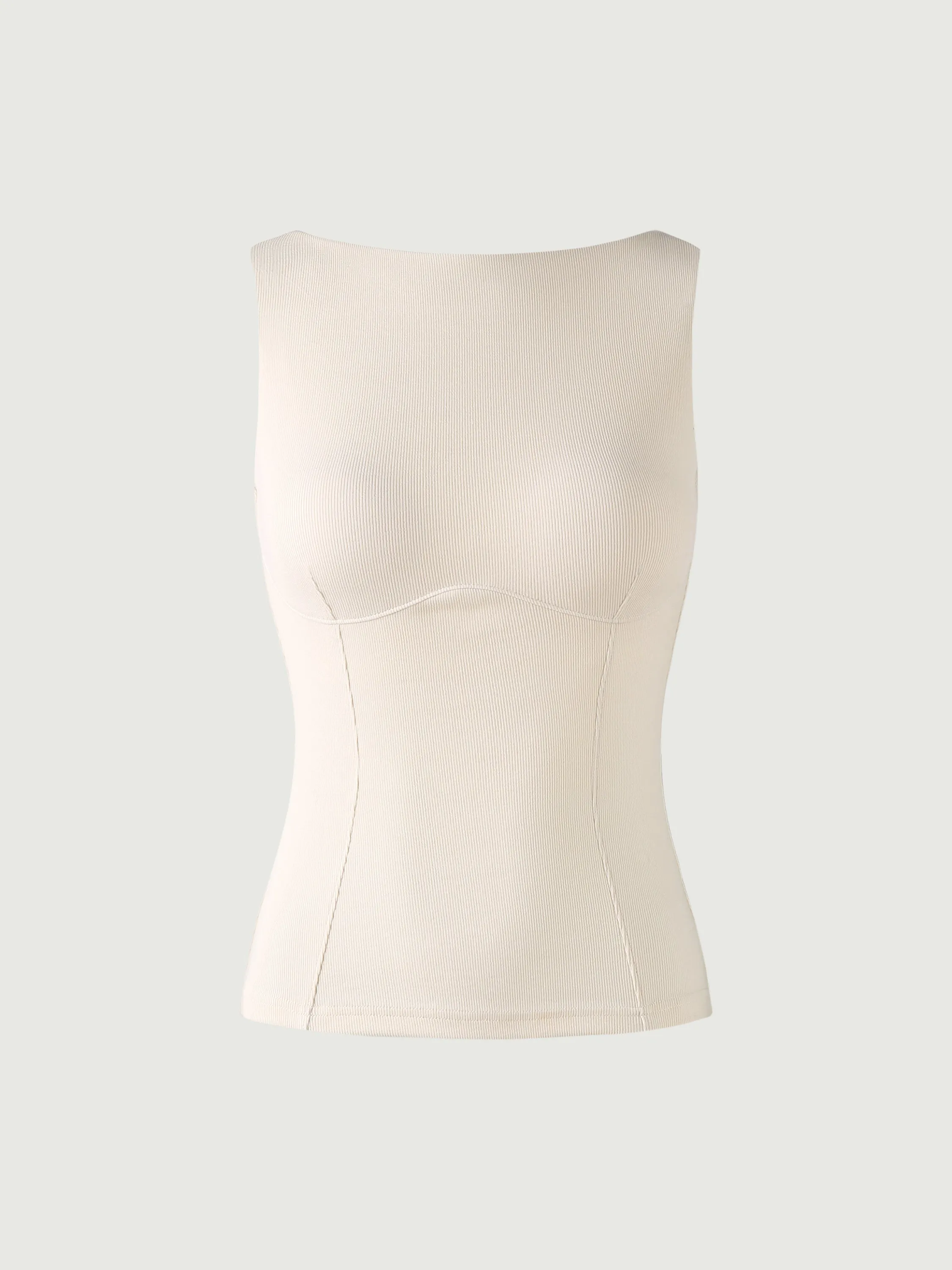 Bustier Boatneck Open-Back Brami Tank sold by ogl move product image thumbnail 2