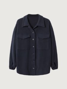 Polar Fleece Button-Up Shacket sold by ogl move