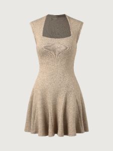 Cashsoft Tapered Neck Brami Flounce Dress sold by ogl move