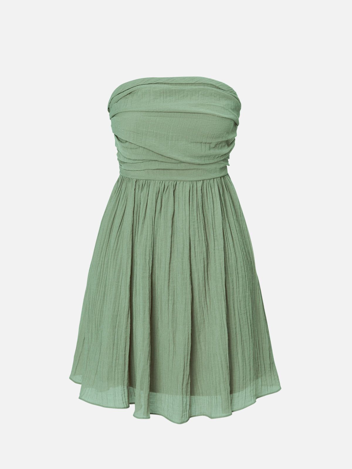Soft Crepe Strapless Dress sold by ogl move product image thumbnail 6