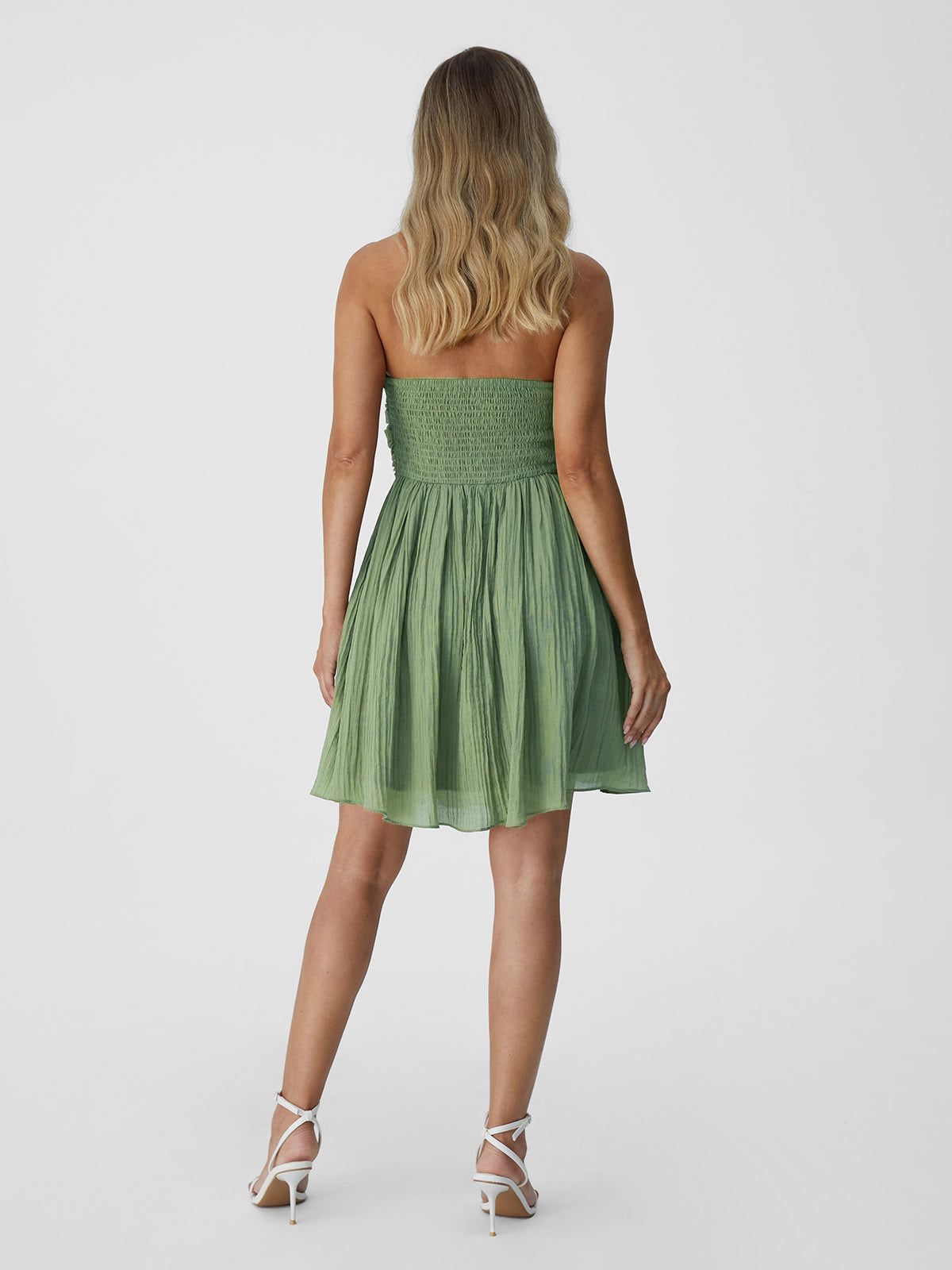 Soft Crepe Strapless Dress sold by ogl move product image thumbnail 3