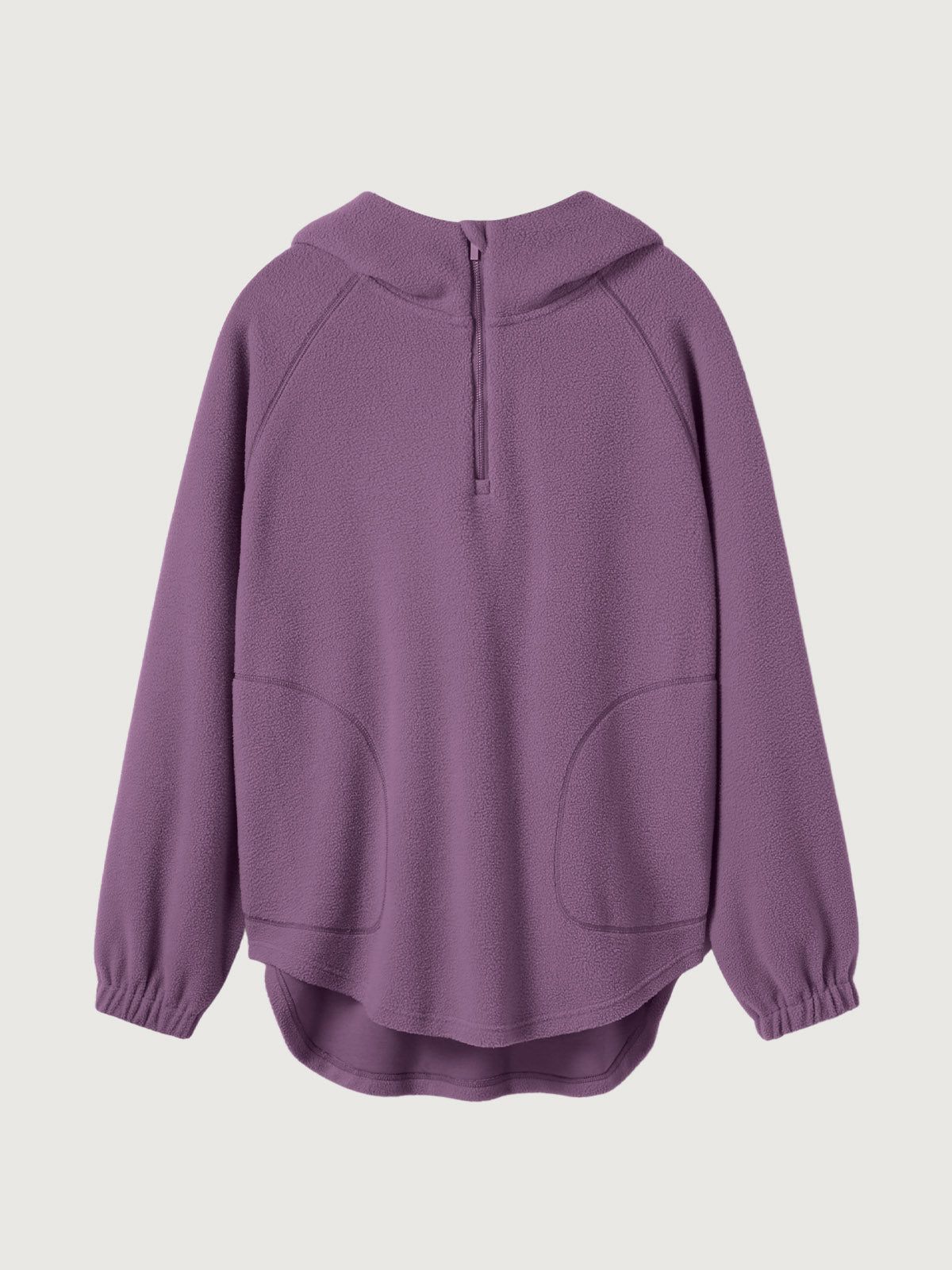 Polar Fleece Half-Zip Hooded Sweatshirt sold by ogl move product image thumbnail 10