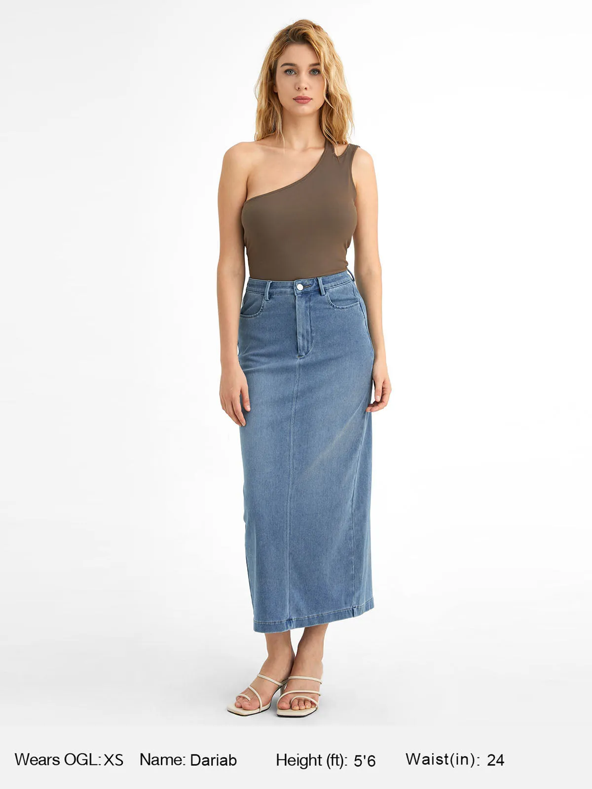 Eco-SkinKiss® One-Shoulder Cutout Back Brami Tank sold by ogl move product image thumbnail 3