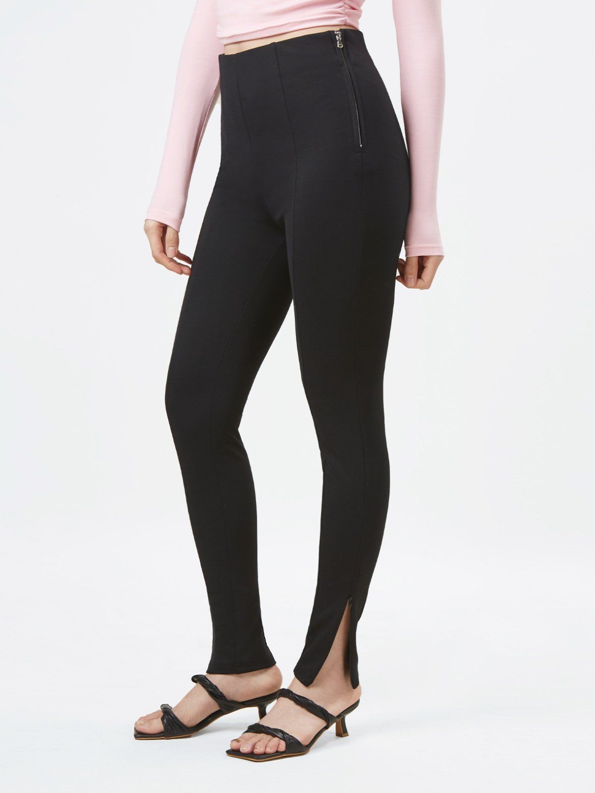 Classic Skinny Dress Zip Leggings sold by ogl move product image thumbnail 3