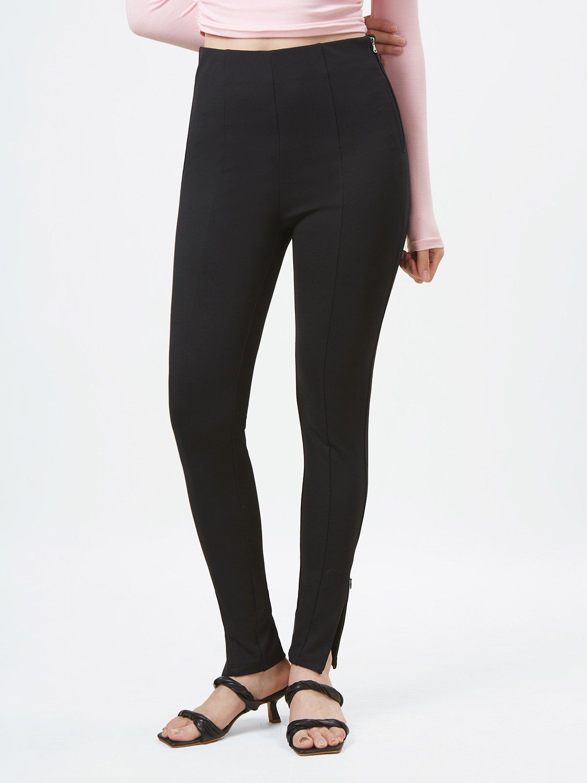 Classic Skinny Dress Zip Leggings sold by ogl move product image thumbnail 4