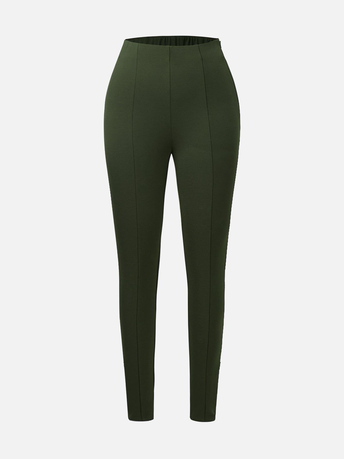 Classic Skinny Dress Zip Leggings sold by ogl move