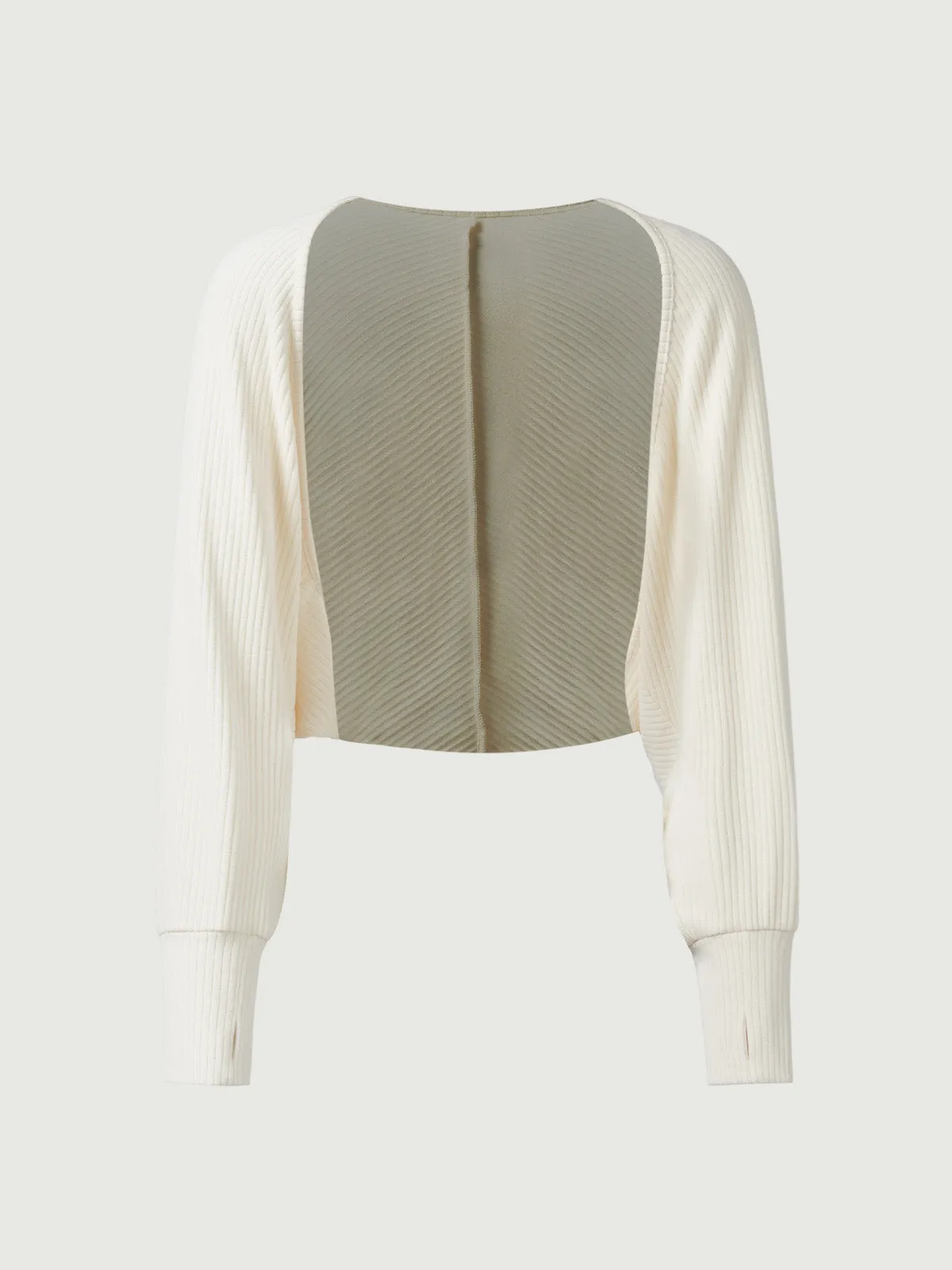 Wide Rib Cozy Shrug sold by ogl move product image thumbnail 2