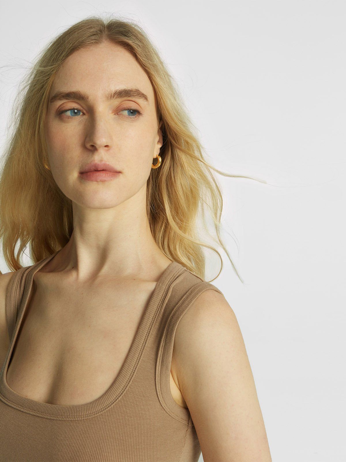 Eco-SkinKiss® Square Neck Sleeveless Tank Top sold by ogl move product image thumbnail 5