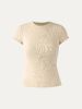 Lace Rib 2-In-1 Puff Sleeve Top sold by ogl move