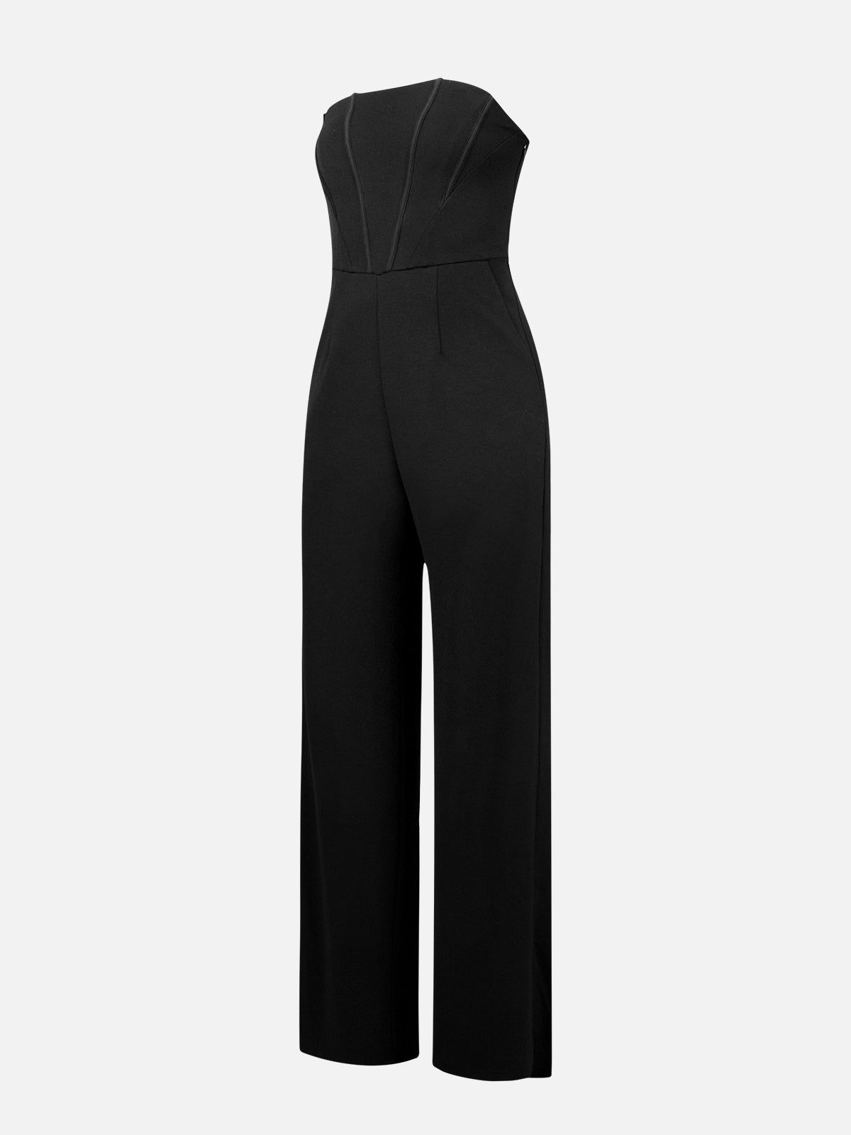 Corset Strapless Roma Knit Jumpsuit sold by ogl move product image thumbnail 2
