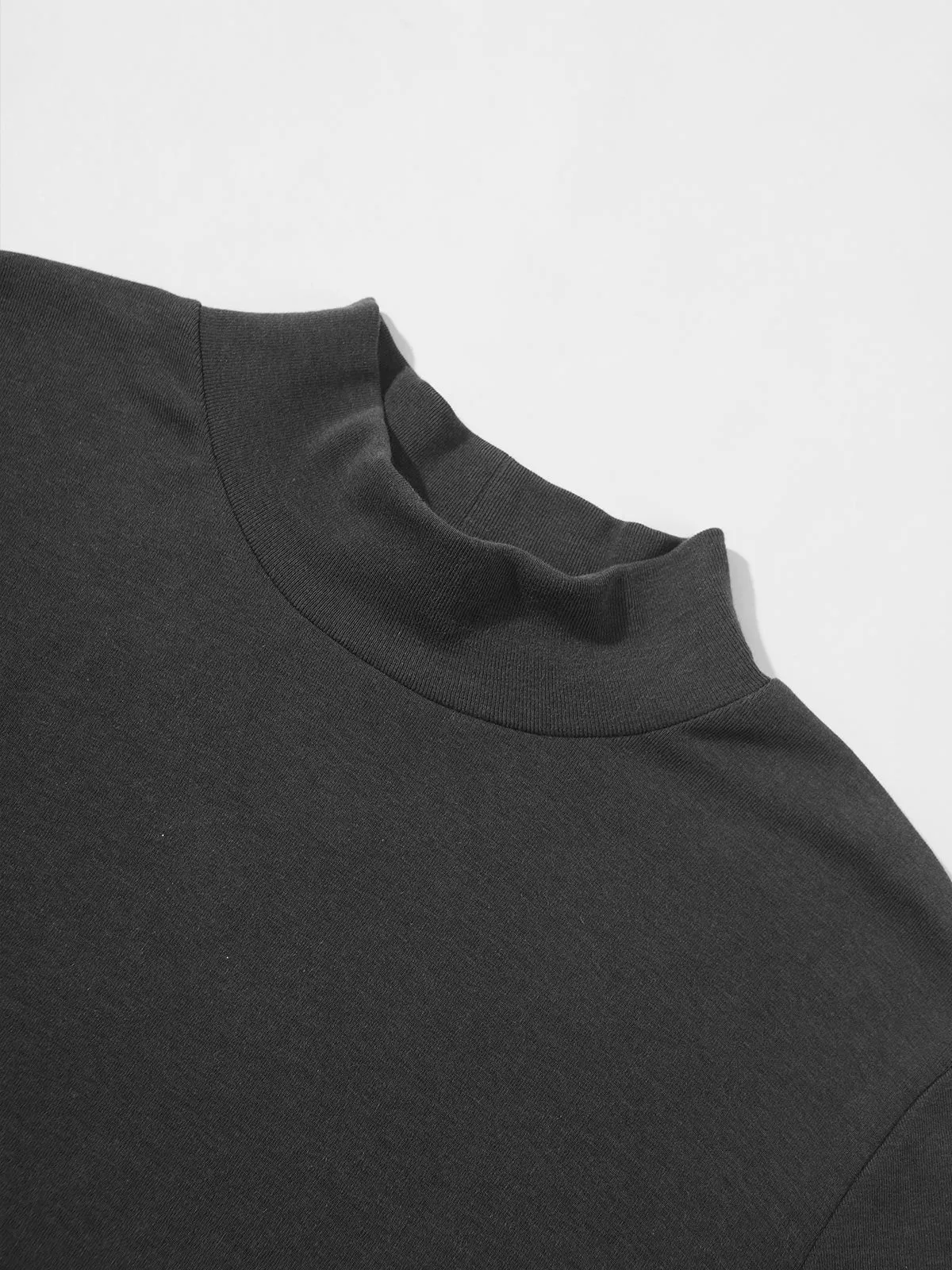 Eco-Mousse® Mock Neck T-Shirt for Men sold by ogl move product image thumbnail 2